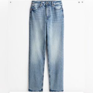H&M Light Blue Slim Straight Jeans